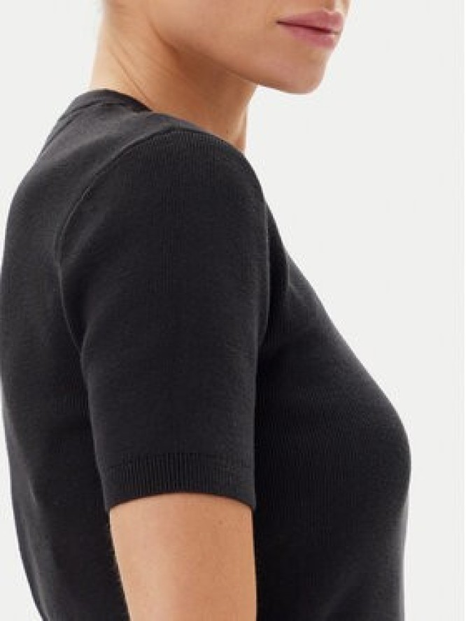 Tommy Jeans Sweter Essential DW0DW19336 Czarny Regular Fit