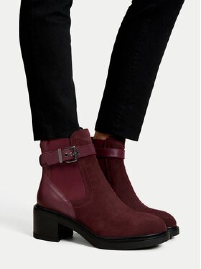 U.S. Polo Assn. Botki CEO-KATERI001W/ELE1 Bordowy