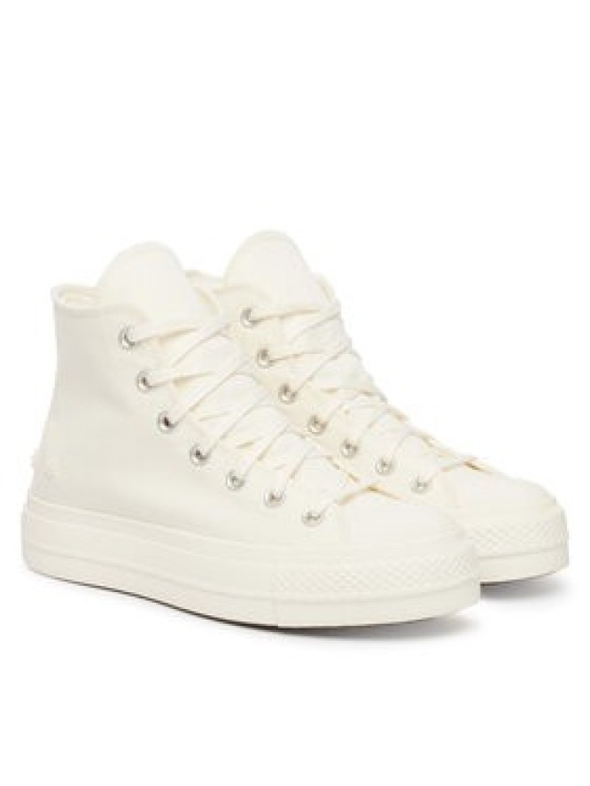 Converse Trampki Chuck Taylor All Star Lift Platform Beads A16107C Écru