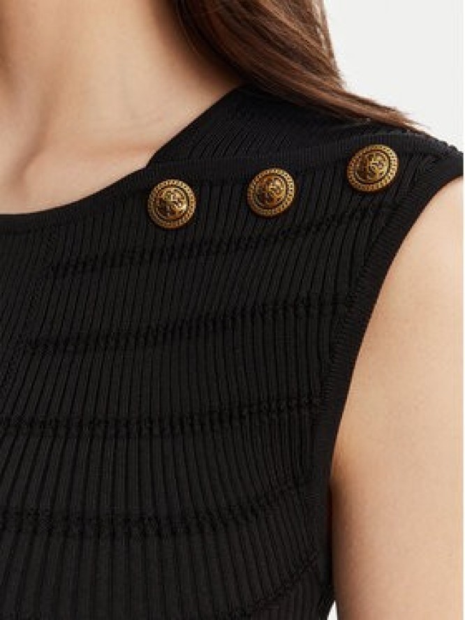 Guess Bluzka W5YR12 Z0130 Czarny Regular Fit