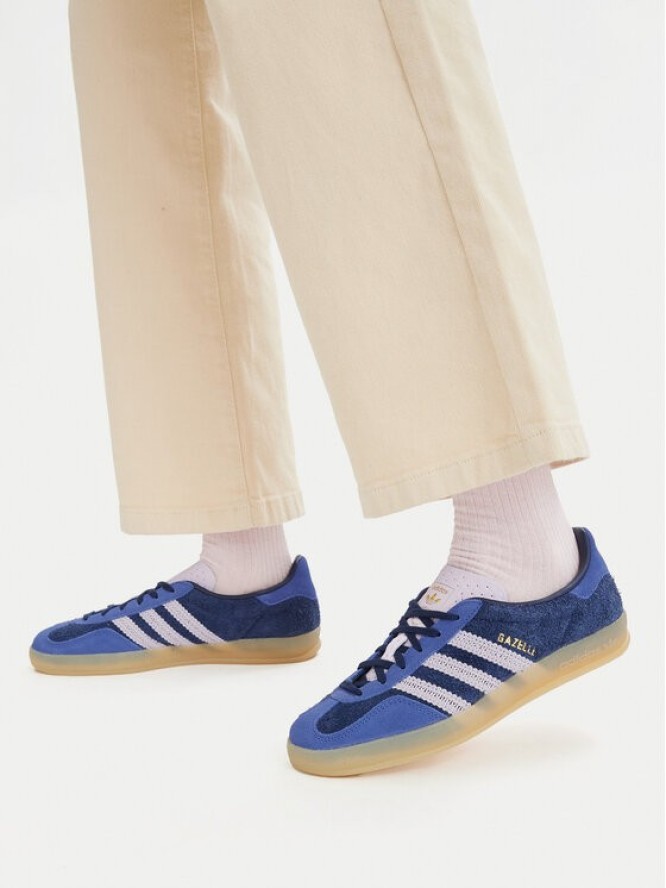 adidas Sneakersy Gazelle Indoor KI7170 Granatowy