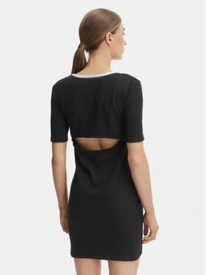 Calvin Klein Jeans Sukienka codzienna LV047F224G Czarny Slim Fit