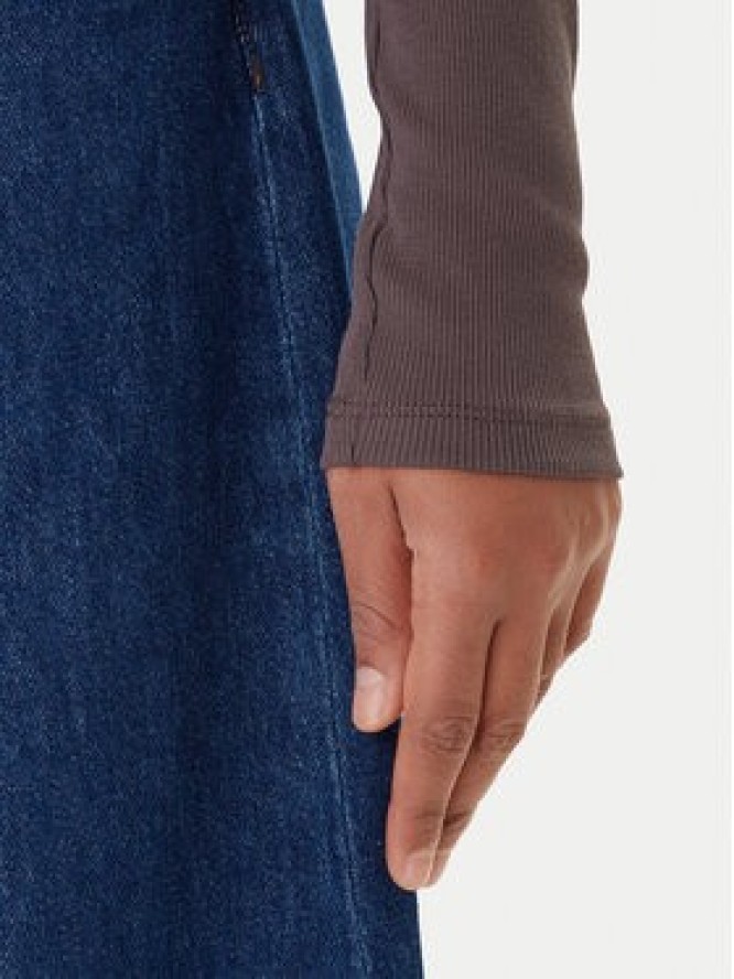 Tommy Jeans Bluzka DW0DW20178 Brązowy Slim Fit