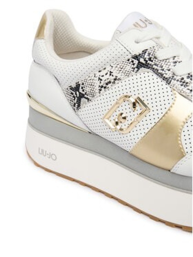 Liu Jo Sneakersy Wonder Plus 02 Bis BA6003 PX804 Biały