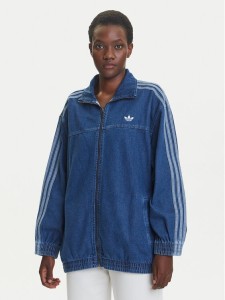 adidas Kurtka jeansowa adicolor Denim Adilenium JY2896 Niebieski Oversize
