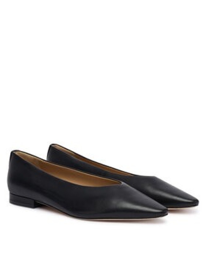 LAUREN RALPH LAUREN Baleriny Audri 802P18411002 Czarny
