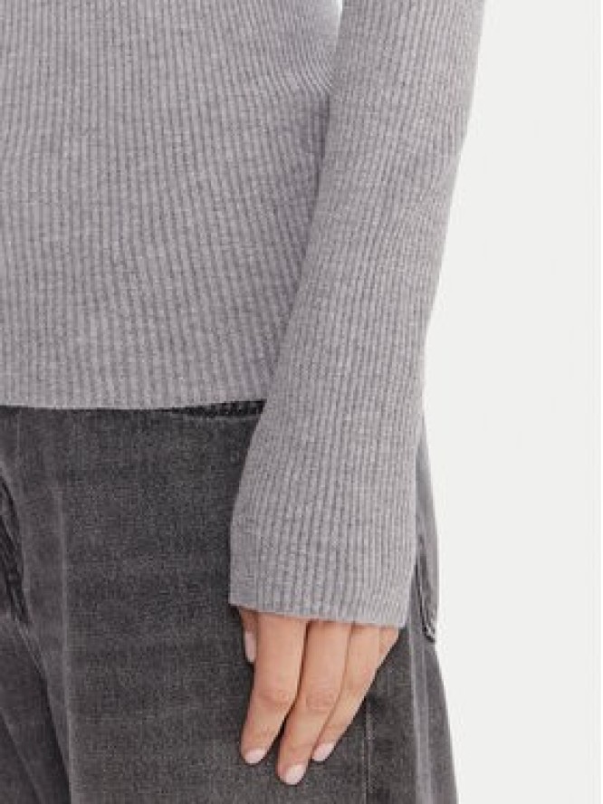 Kontatto Sweter 3M0809C Szary Slim Fit