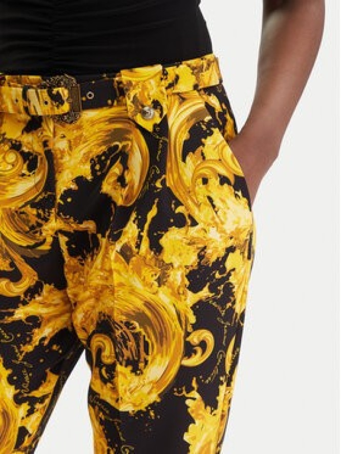 Versace Jeans Couture Spodnie materiałowe 80HAA111 NS756 Czarny Regular Fit