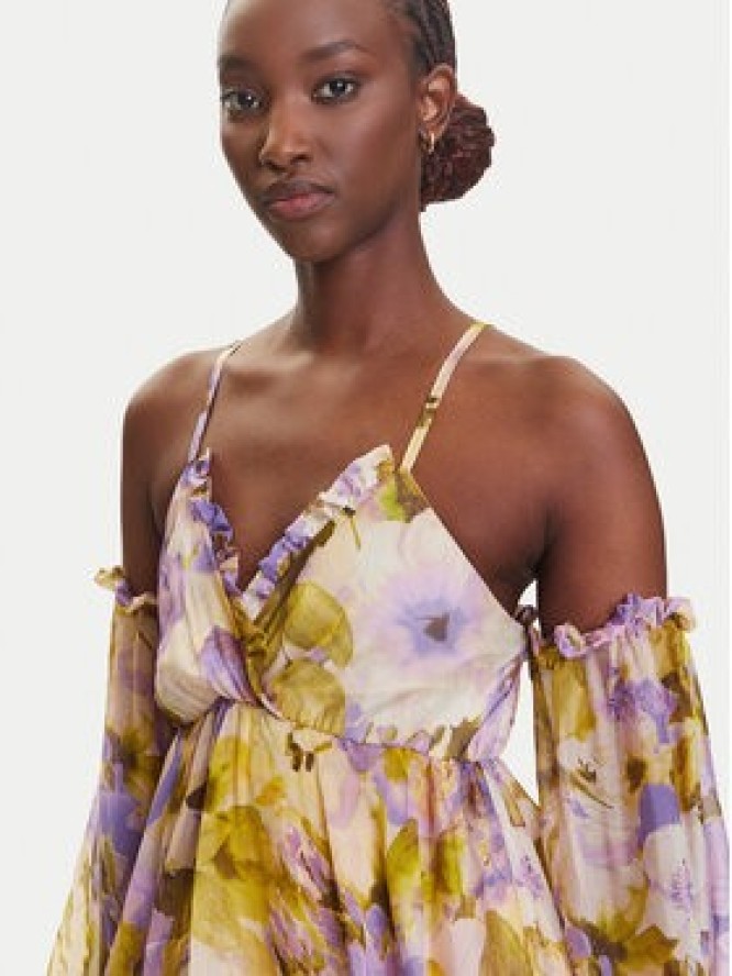 Dixie Sukienka koktajlowa A207W016A Kolorowy Regular Fit