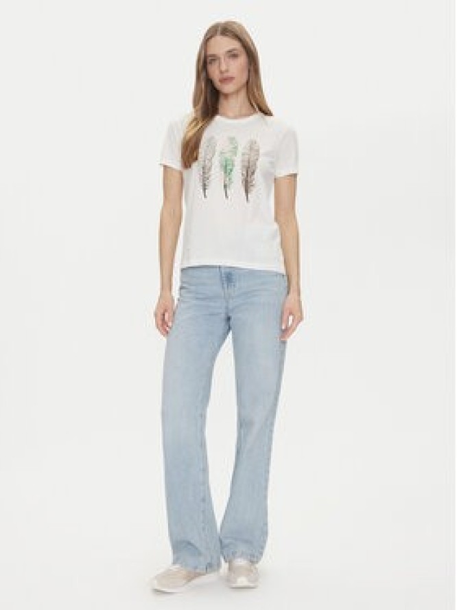 JDY T-Shirt Michigan 15311702 Biały Regular Fit