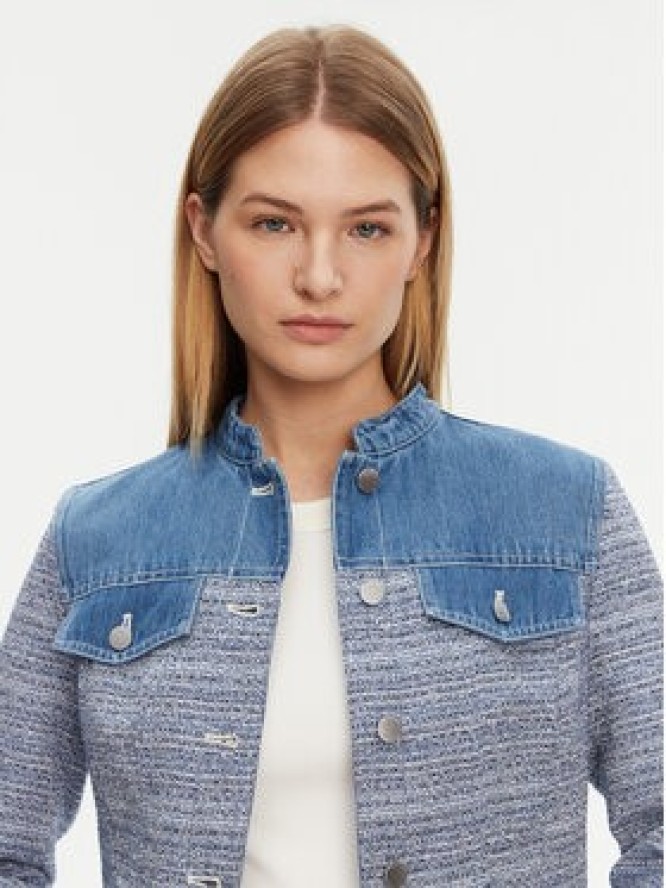Guess Kurtka jeansowa W5GL23 WH610 Niebieski Regular Fit