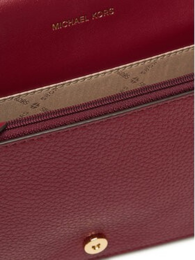 MICHAEL Michael Kors Torebka Jet Set Medium 32S4GJ6C6L Bordowy