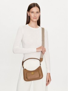 DKNY Torebka Philo Tz Shoulder R423KE51 Brązowy