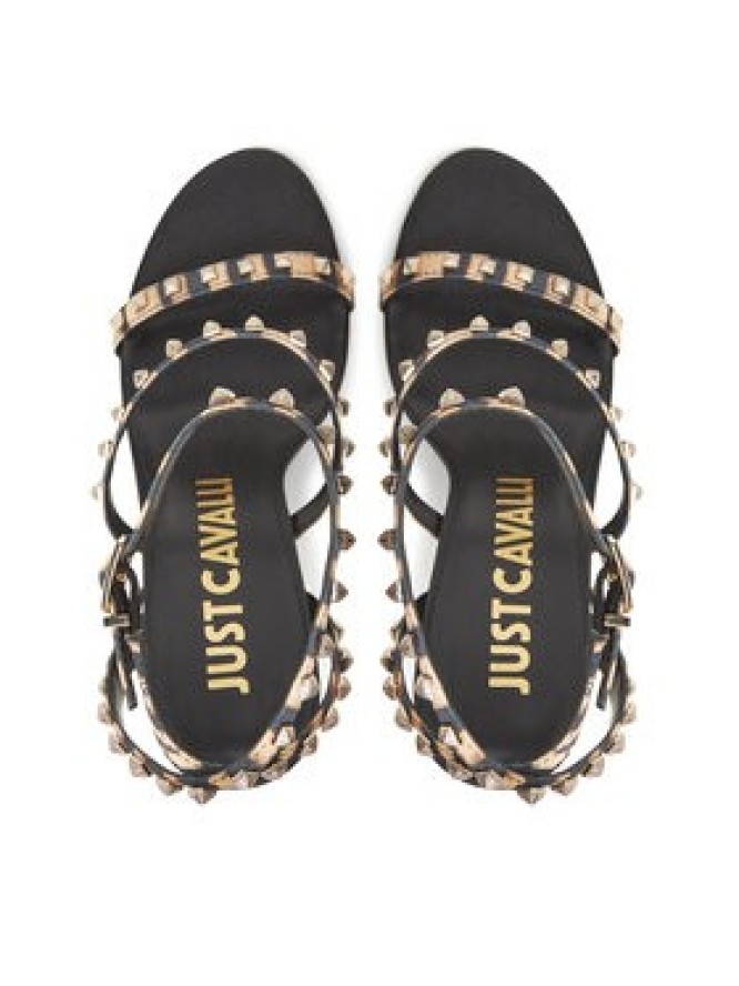 Just Cavalli Sandały 78RA3S62 ZSA32 Czarny