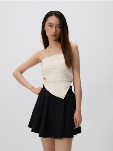 Spódnica mini - czarny