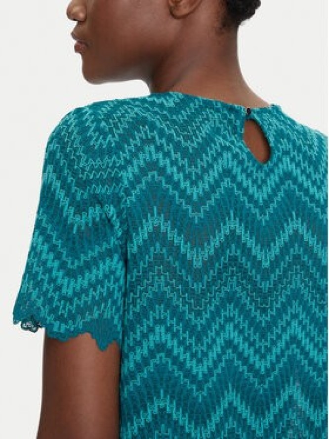 Morgan Bluzka 251-DREAM M Zielony Regular Fit