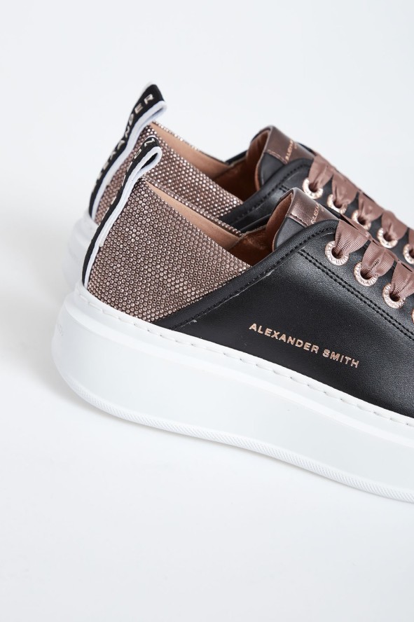 Sneakersy damskie skórzane ALEXANDER SMITH