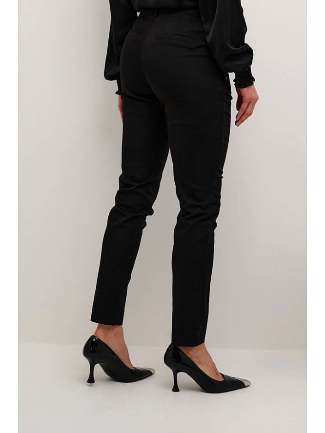 Kaffe Spodnie chino w kolorze czarnym rozmiar: 34