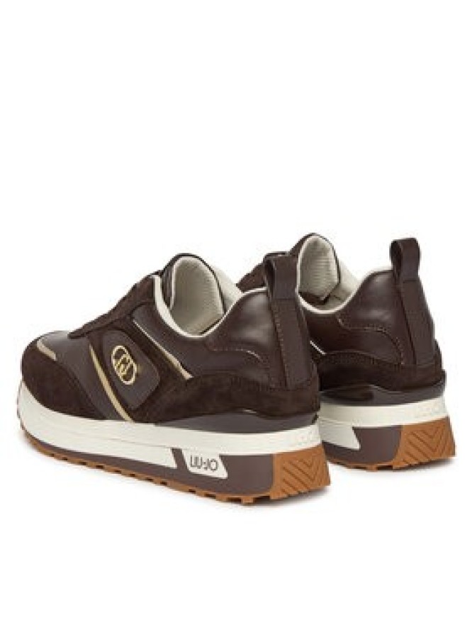 Liu Jo Sneakersy Maxi Wonder 97 BF6005 PX310 Brązowy