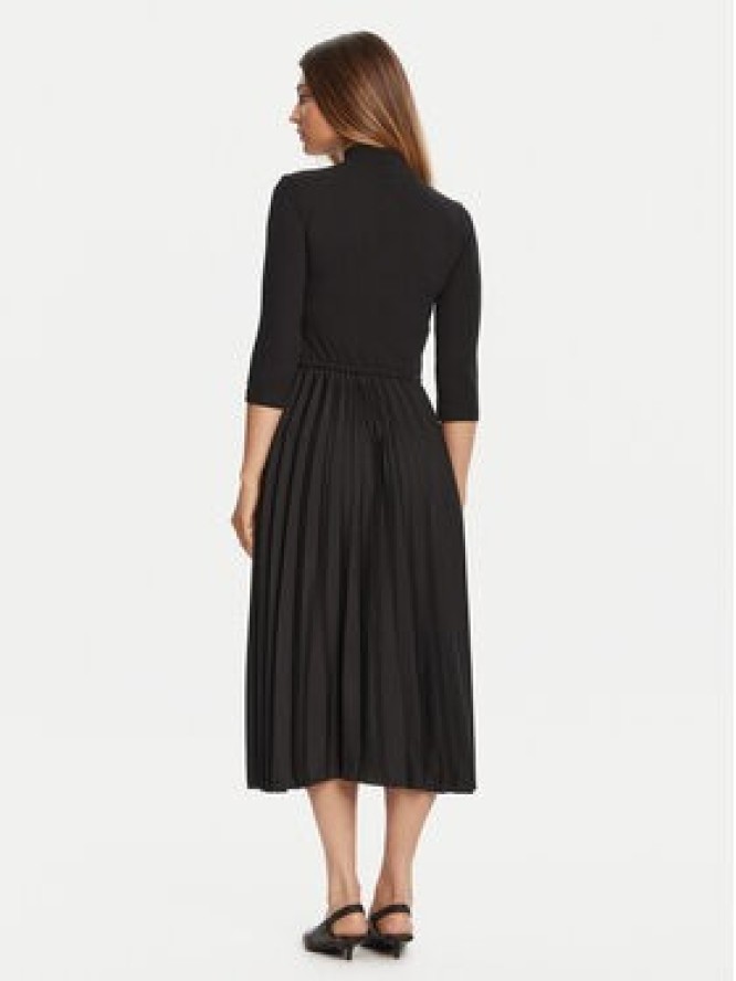 Tommy Hilfiger Sukienka codzienna WW0WW46138 Czarny Slim Fit