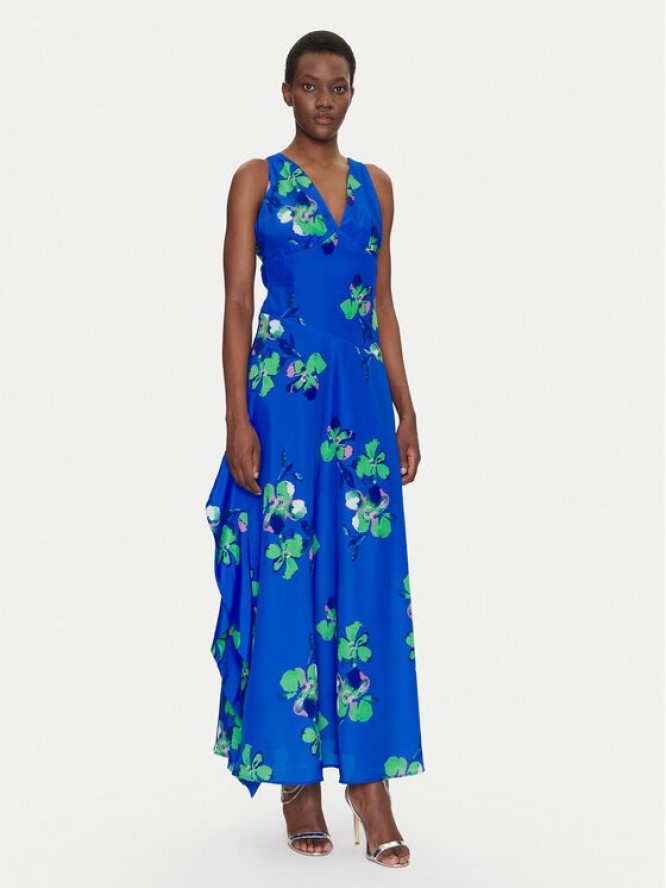 Morgan Sukienka wieczorowa 251-RENZO.F Niebieski Regular Fit