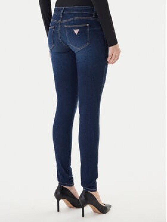 Guess Jeansy W2YAJ2 D4Q03 Niebieski Skinny Fit