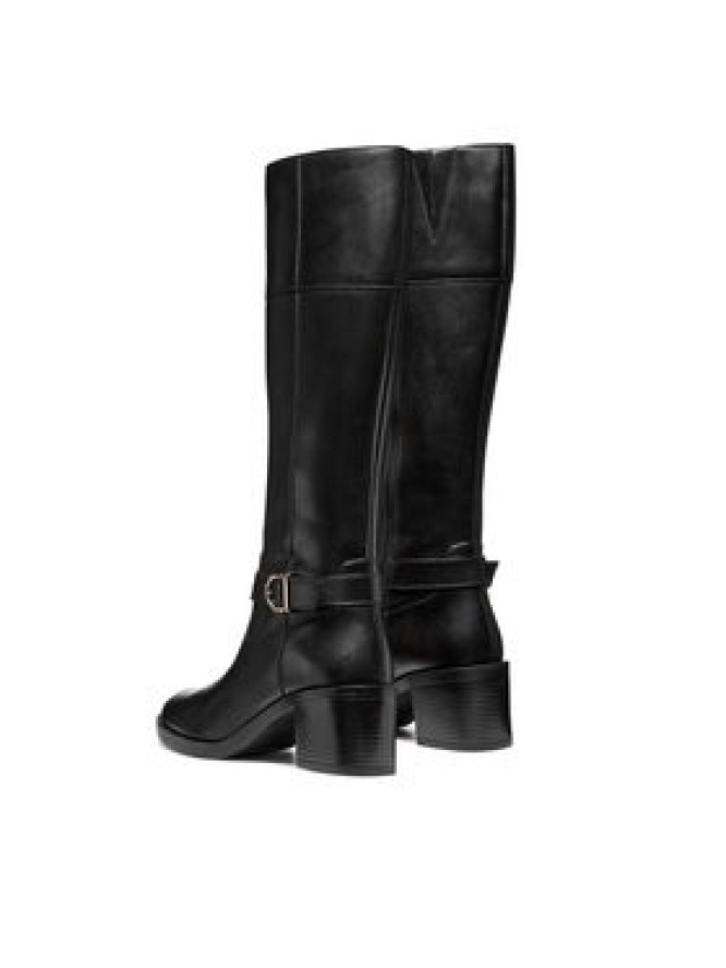 Geox Kozaki D Serilda 60 D56XXB 00043 C9999 Czarny