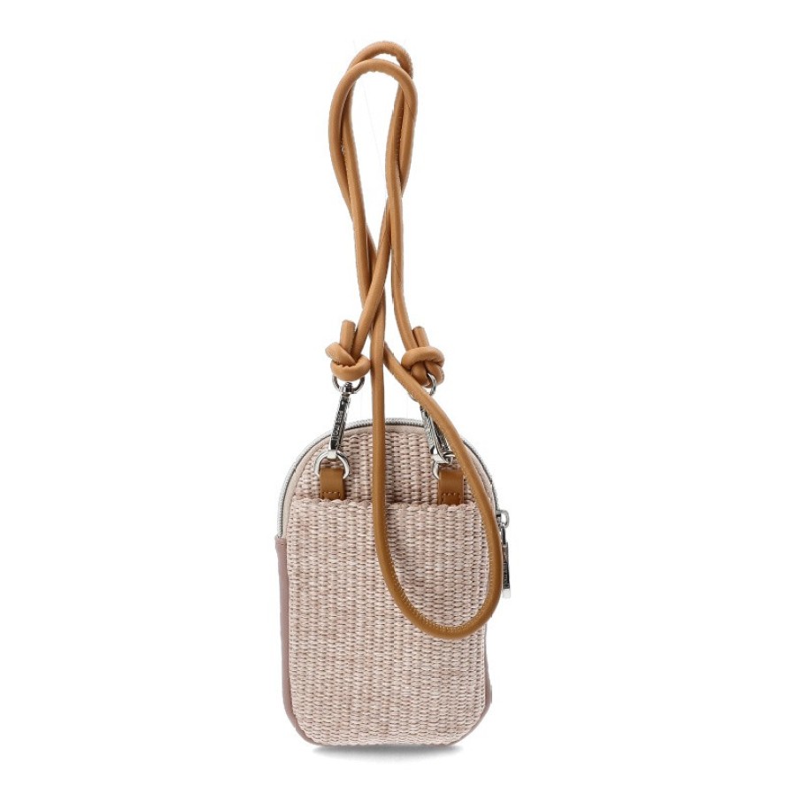 Różowa Modna Damska Torebka Na Telefon Pepe Moll