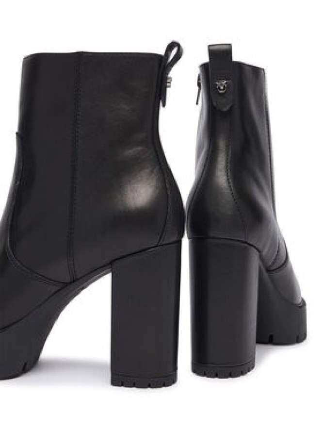 PINKO Botki Clara 01 SD0577P001 Czarny