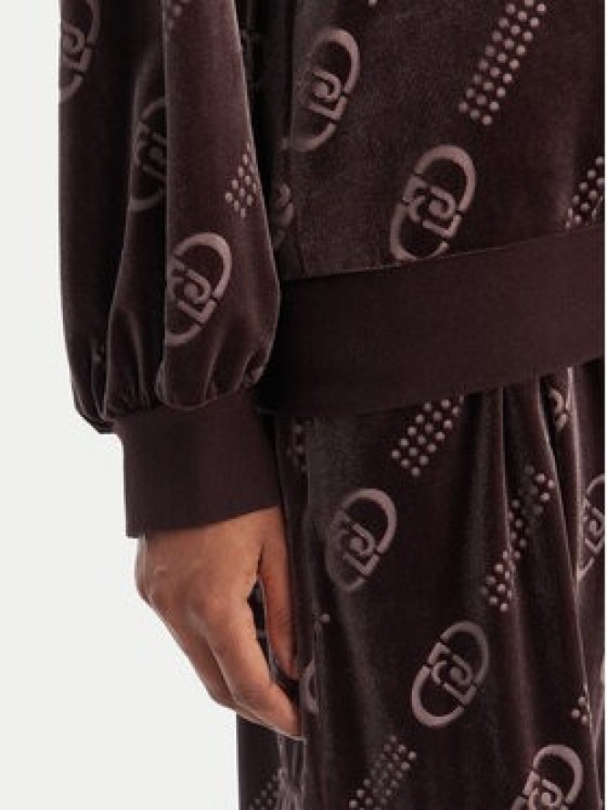 Liu Jo Sport Bluza TF5110 J4955 Brązowy Relaxed Fit