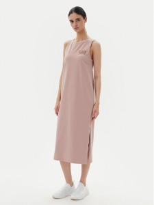 EA7 Emporio Armani Sukienka codzienna 7W000180 AF12484 U4079 Różowy Regular Fit