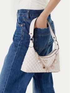 Guess Torebka Everlee HWEG86 79180 Écru