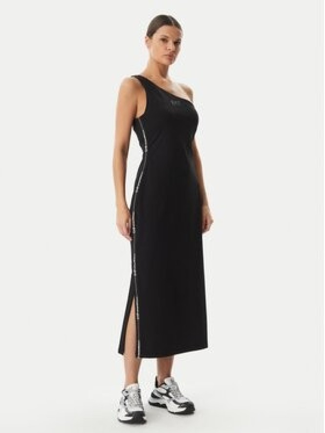 EA7 Emporio Armani Sukienka letnia 7W000962 AF12484 UC001 Czarny Regular Fit