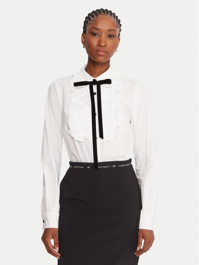 Luisa Spagnoli Koszula Luli 542457 Biały Regular Fit