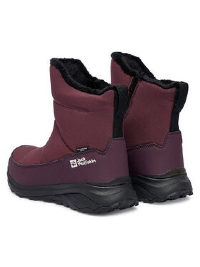 Jack Wolfskin Śniegowce Dromoventure Texapore Boot 4059881 Bordowy