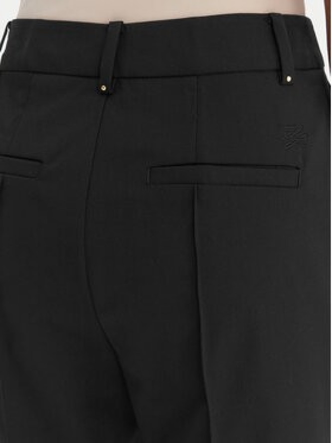 KARL LAGERFELD Spodnie materiałowe B1W10003 Czarny Straight Leg