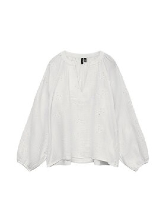 Vero Moda Bluzka Natali 10342739 Biały Regular Fit