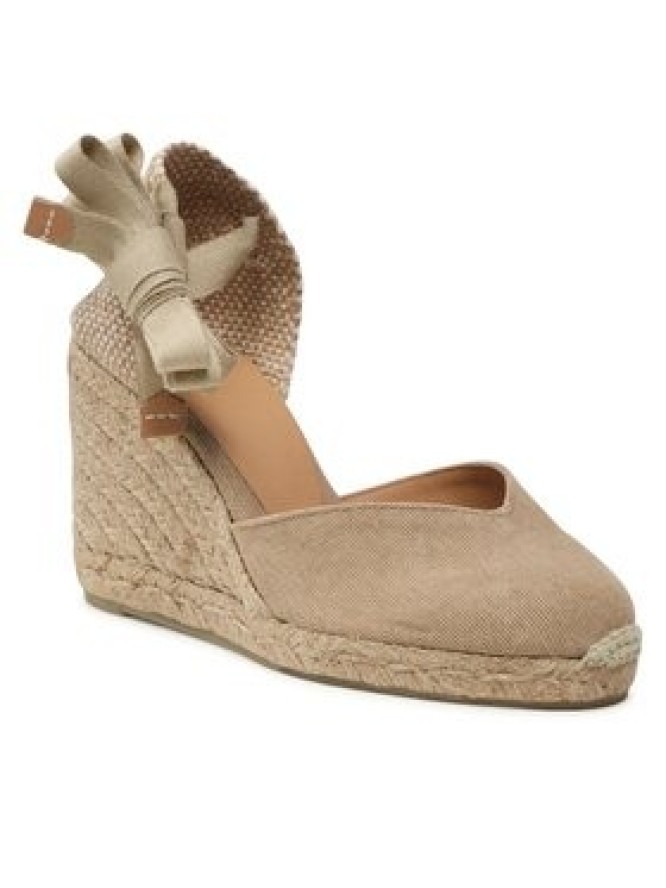 Castañer Espadryle Chiara/8/002 021669-2017 Beżowy