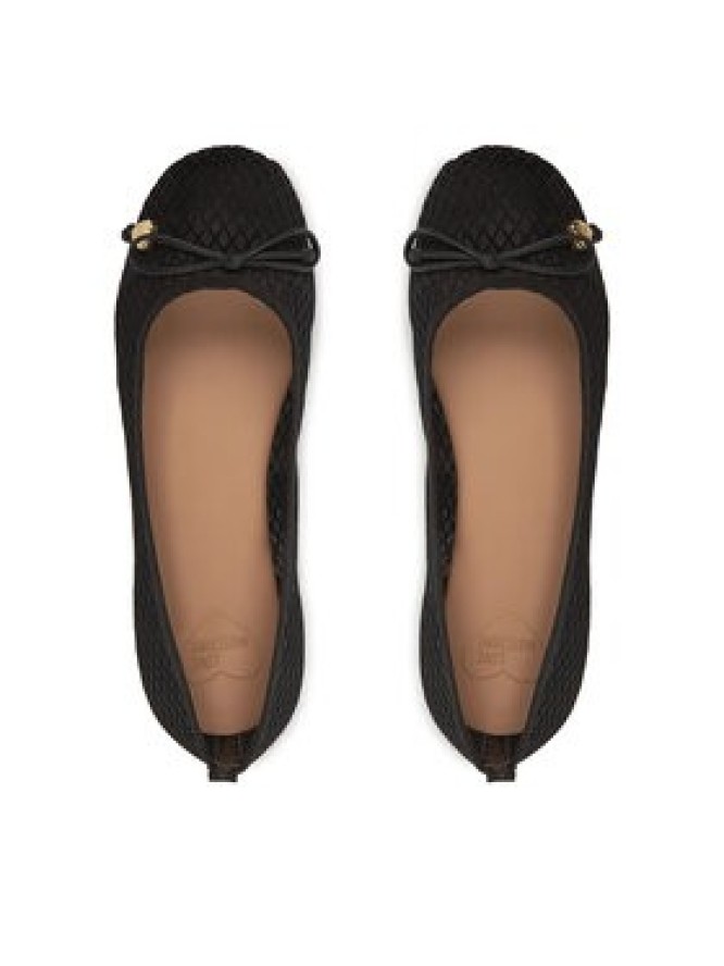 LOVE MOSCHINO Baleriny JA11051G0MIQ0000 Czarny