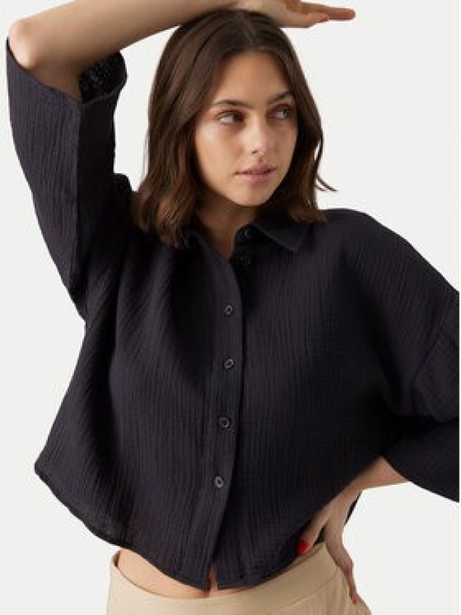 Vero Moda Koszula Natali 10279685 Czarny Standard Fit