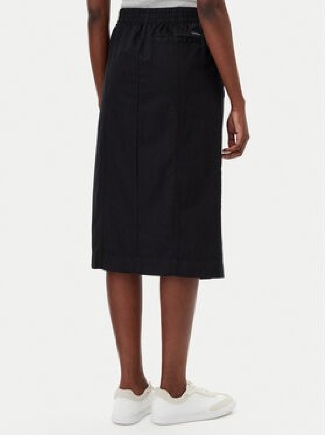 Calvin Klein Jeans Spódnica midi J20J225327 Czarny Regular Fit