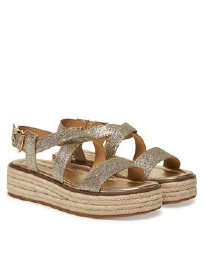 MICHAEL Michael Kors Espadryle Lynn 40S5LYFS1M Złoty