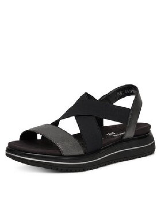 Remonte Sandały D1J50-02 Czarny