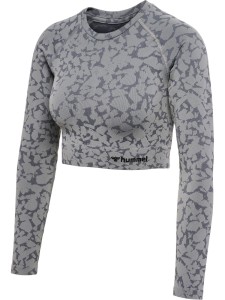 Damski bezszwowy crop top Hummel Mt Pi