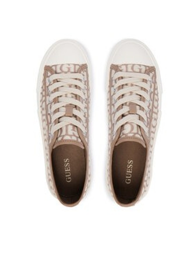 Guess Trampki FLTC3Y FAL12 Beżowy