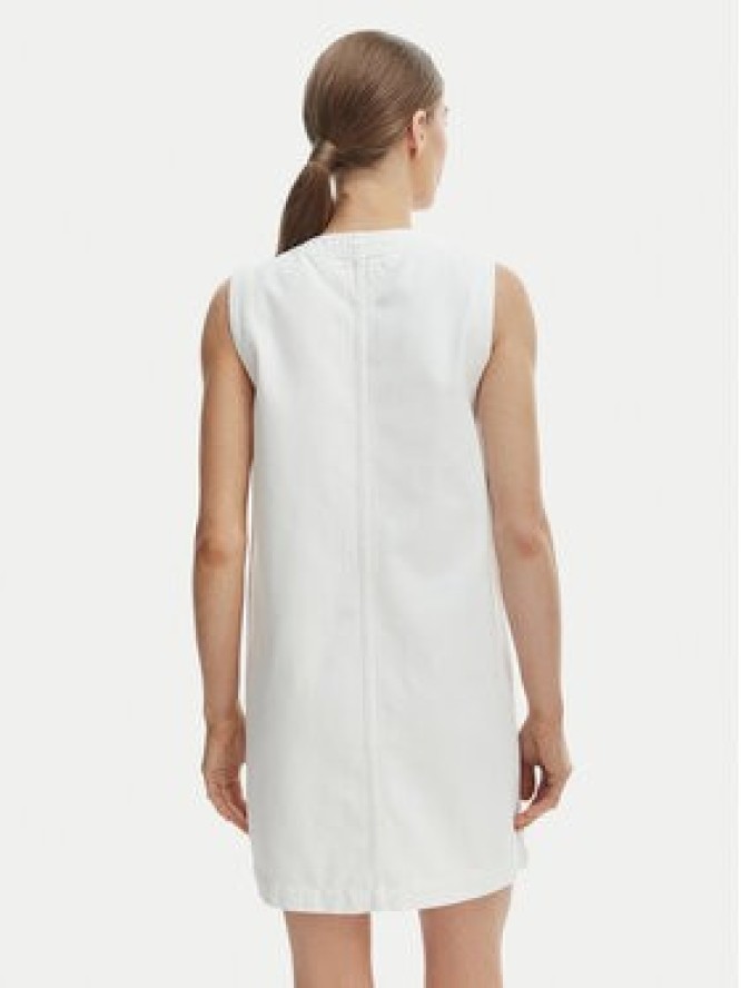 Tommy Hilfiger Sukienka codzienna WW0WW48584 Biały Regular Fit