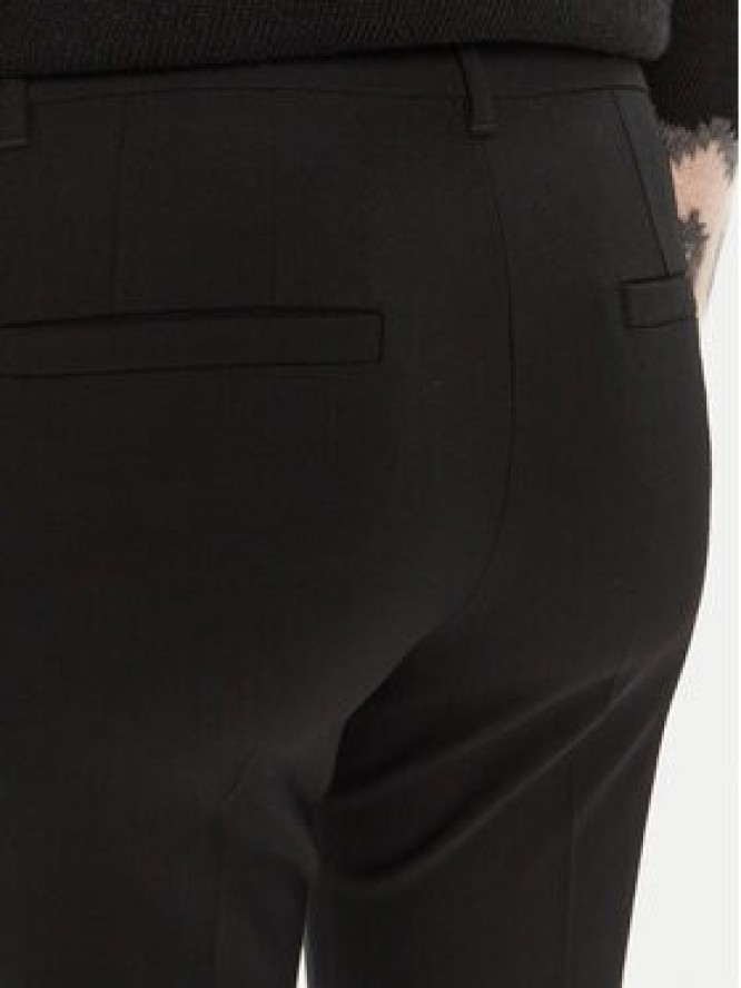 Marella Spodnie materiałowe Gerona 2423136052 Czarny Straight Fit