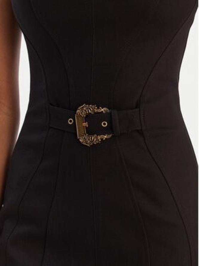 Versace Jeans Couture Sukienka koktajlowa 80HAO940 J0092 Czarny Slim Fit