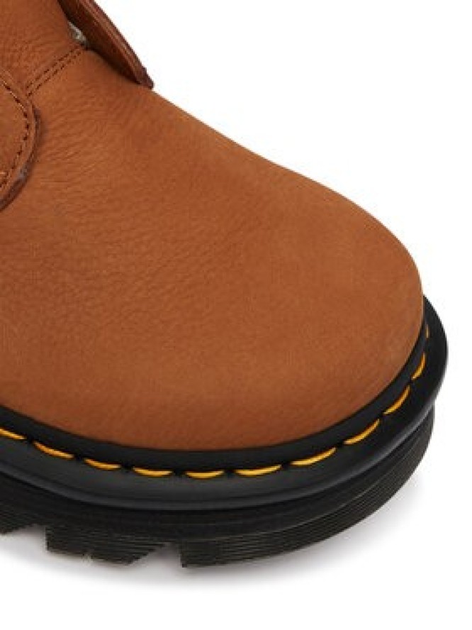 Dr. Martens Botki ZEBZAG LACELESS WARM LINED DM42019200 Brązowy