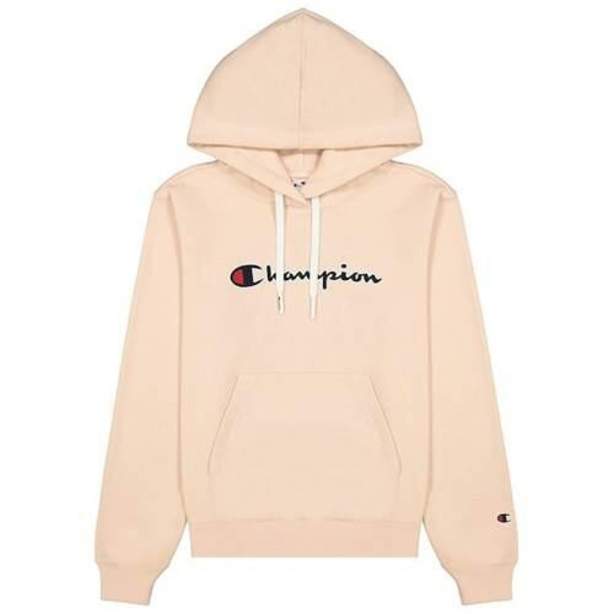 Bluza sportowa damska Champion Wmns Organic Cotton Blend Script Logo Hoodie